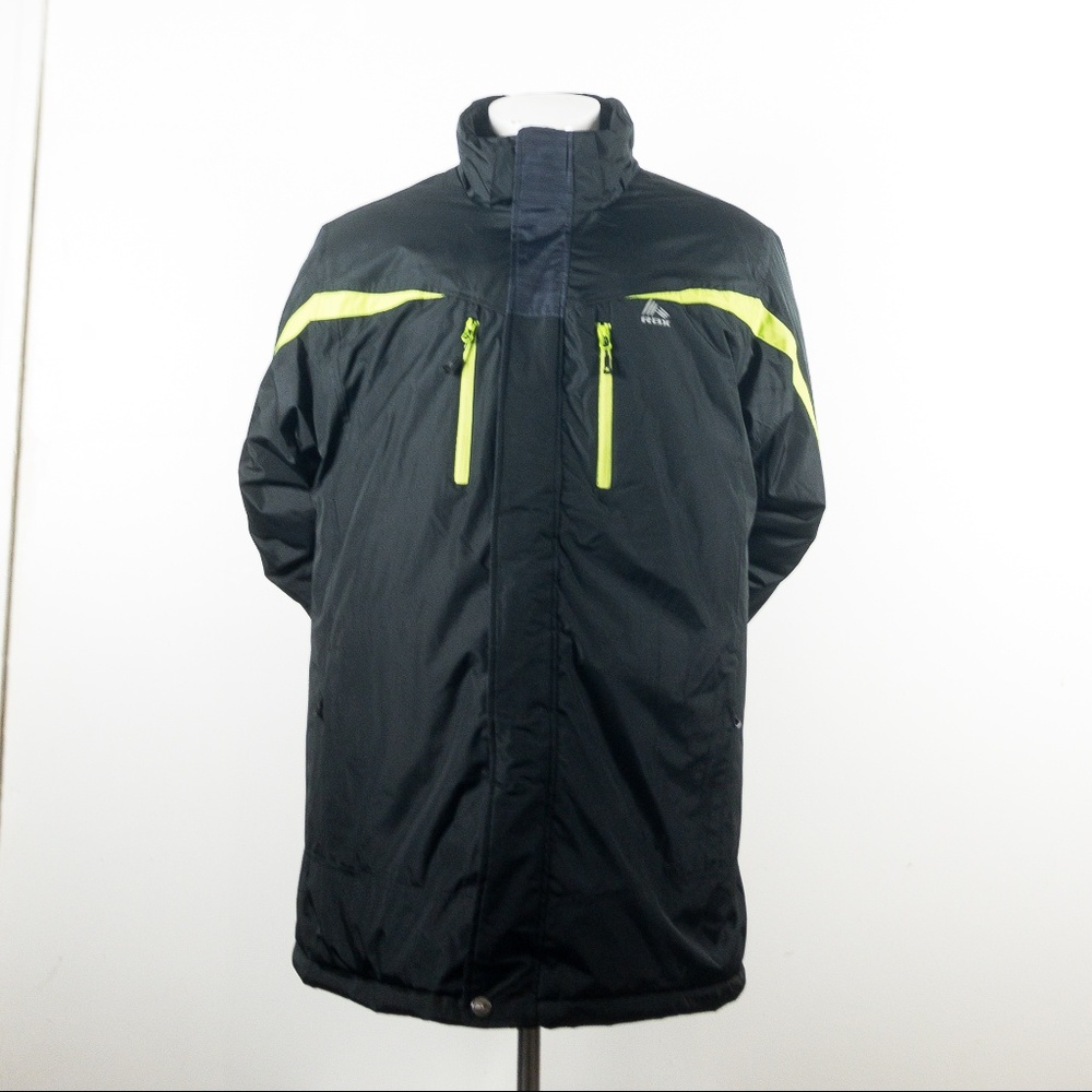 RBX MENS 3 IN 1 ski SYSTEM PARKA JACKET COAT BLACK